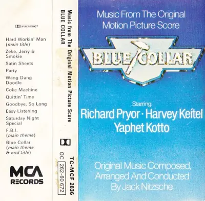 Blue Collar soundtrack cover