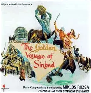 The Golden Voyage of Sinbad soundtrack cover