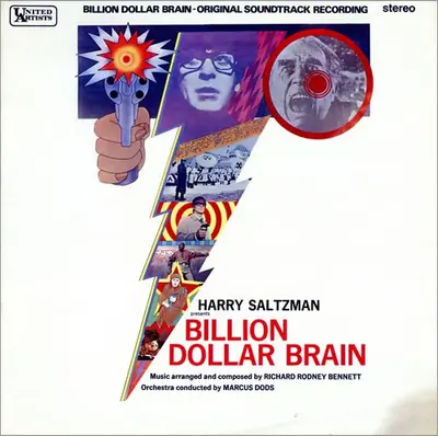 Billion Dollar Brain soundtrack cover