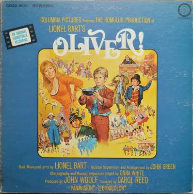 Oliver! soundtrack cover