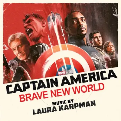 Captain America: Brave New World soundtrack cover