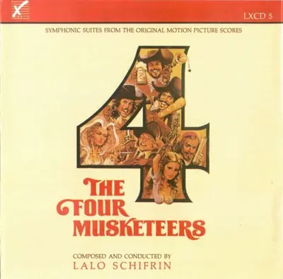 The Four Musketeers soundtrack cover