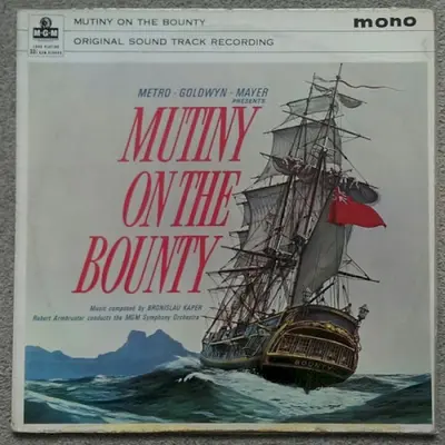 Mutiny on the Bounty soundtrack cover