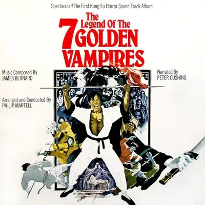 The Legend of the 7 Golden Vampires soundtrack cover