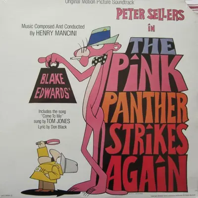 The Pink Panther Strikes Again soundtrack cover