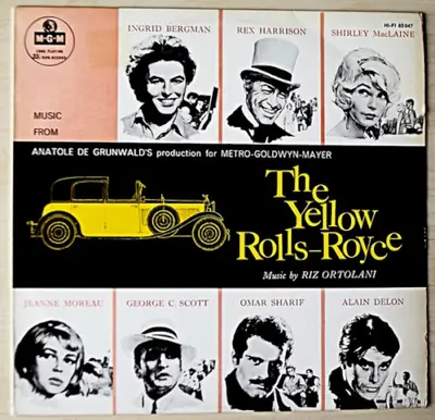 The Yellow Rolls-Royce soundtrack cover