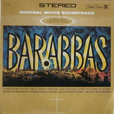 Barabbas soundtrack cover