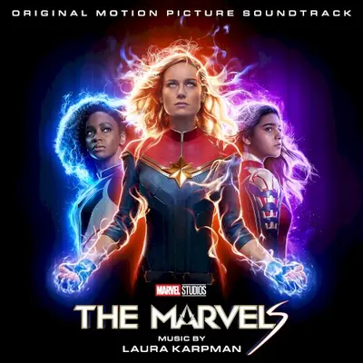 The Marvels soundtrack cover
